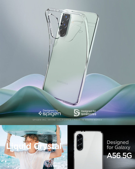 Spigen Liquid Crystal Case Samsung Galaxy A56 5G - Black