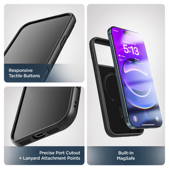 Encased SlimShield Case iPhone 17 Pro Max - Black Encased SlimShield Case iPhone 17 Pro Max - Black