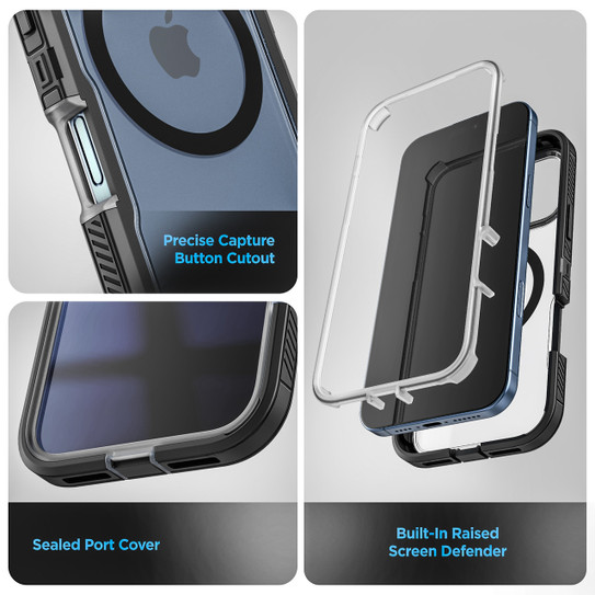 Encased Voyager Case iPhone 17 Pro Max - Black Encased Voyager Case iPhone 17 Pro Max - Black