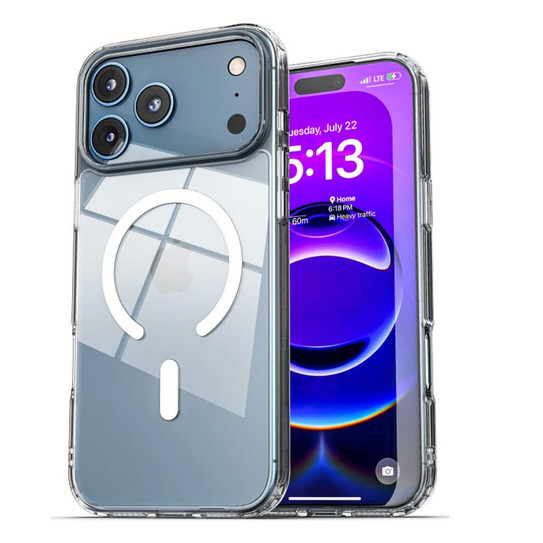 Encased ClearBack Case iPhone 17 Pro Max with Belt Clip Holster - Clear Encased ClearBack Case iPhone 17 Pro Max with Belt Clip Holster - Clear