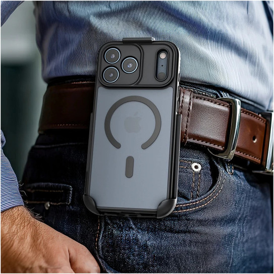 Encased Frosted SlimShield Case iPhone 17 Pro - Black Encased Frosted SlimShield Case iPhone 17 Pro - Black