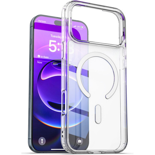 Encased ClearBack Case iPhone 17 Pro with Belt Clip Holster - Clear Encased ClearBack Case iPhone 17 Pro with Belt Clip Holster - Clear