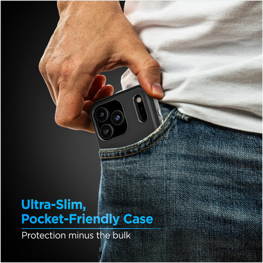 Encased Cache Cell Wallet Case iPhone 17 Pro - Black Encased Cache Cell Wallet Case iPhone 17 Pro - Black