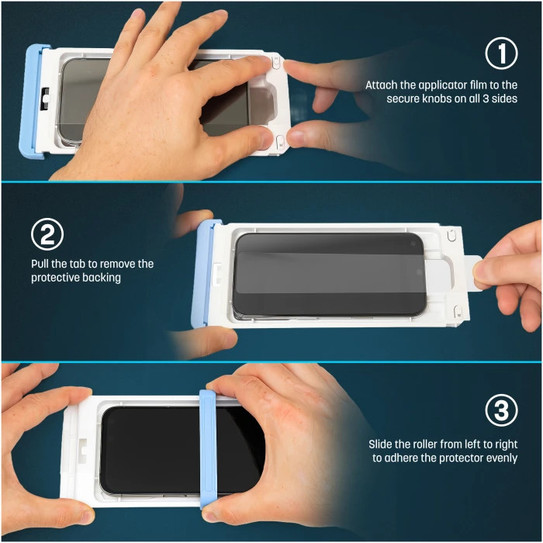 Encased MagGlass Privacy Screen Protector iPhone 17 Pro - Clear