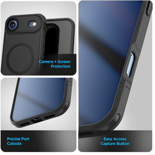 Encased Challenger Case iPhone 17 Air - Black