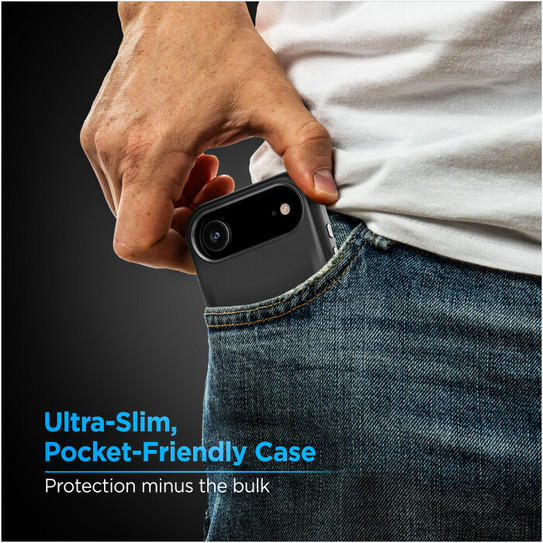 Encased Cache Cell Wallet Case iPhone 17 Air - Black