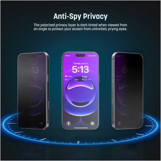 Encased MagGlass Privacy Screen Protector iPhone 17 Air - Clear