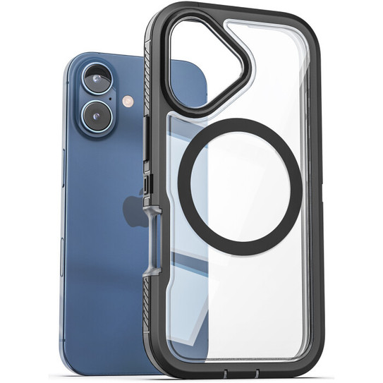 Encased Voyager Case iPhone 17 - Black/Clear Encased Voyager Case iPhone 17 - Black/Clear