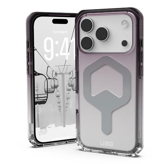UAG Plyo Case iPhone 17 Pro - Black/Clear Ombre