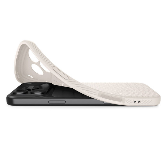 Spigen Liquid Air Case iPhone 17 Pro Max - Natural Titanium