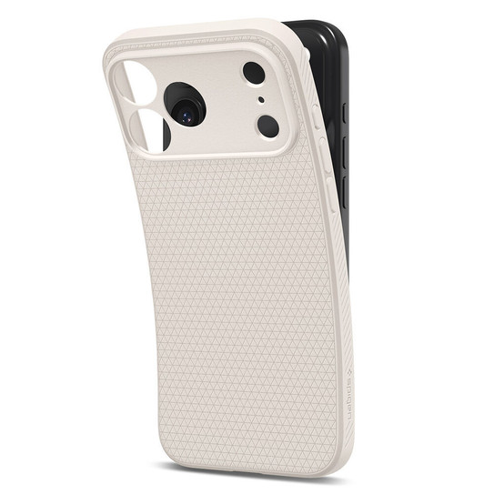 Spigen Liquid Air Case iPhone 17 Pro Max - Natural Titanium