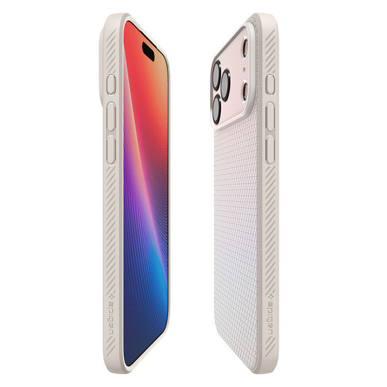 Spigen Liquid Air Case iPhone 17 Pro Max - Natural Titanium