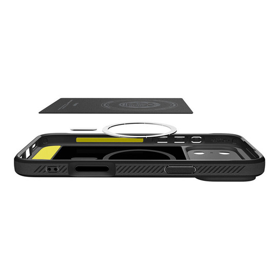 Spigen Rugged Armor MagSafe Case iPhone 17 Pro Max - Black