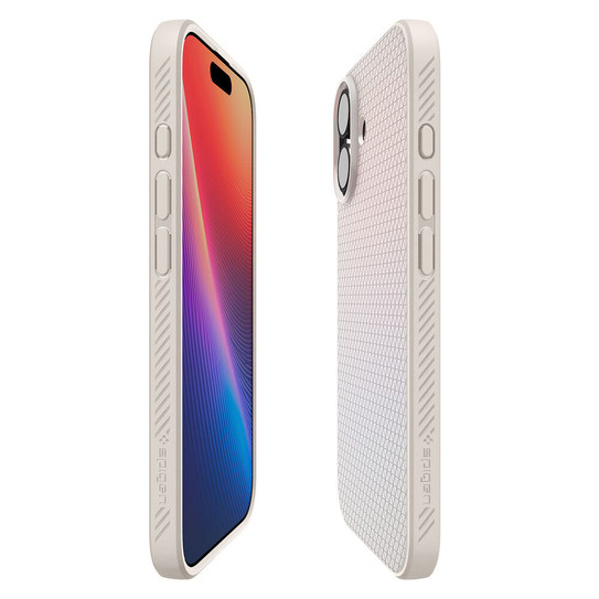 Spigen Liquid Air Case iPhone 17 - Natural Titanium