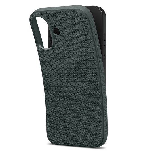 Spigen Liquid Air Case iPhone 17 - Abyss Green