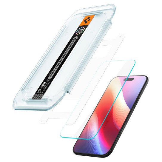 Spigen EZ Fit 2PCS Glass Screen Protector iPhone 17 Air - Clear Spigen EZ Fit 2PCS Glass Screen Protector iPhone 17 Air - Clear