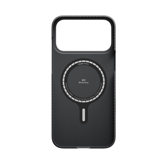 Pitaka Ultra-Slim Case iPhone 17 Pro Max - Black/Grey