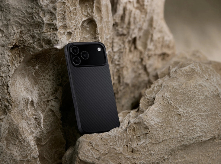 Pitaka Aramid ProGuard Case iPhone 17 Pro Max - Black/Grey