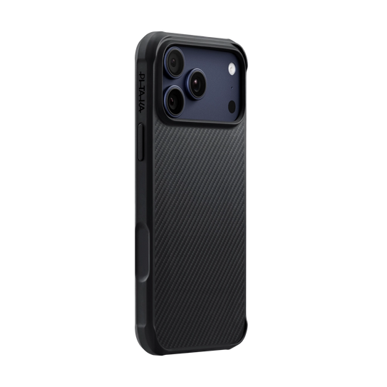 Pitaka Aramid ProGuard Case iPhone 17 Pro - Black/Grey