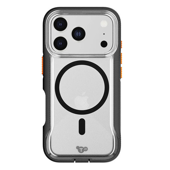 Tech21 EvoPro MagSafe Case iPhone 17 Pro Max - Clear/Black