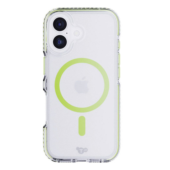 Tech21 EvoCrystal MagSafe Case iPhone 17 - Clear/Green