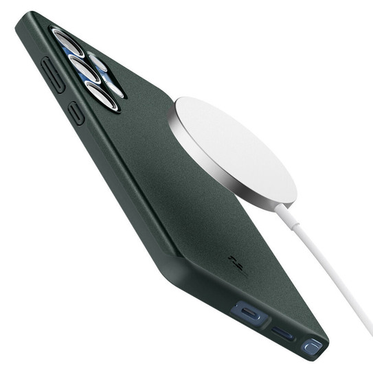 Spigen Thin Fit (MagFit) Case Samsung Galaxy S25 Ultra - Abyss Green