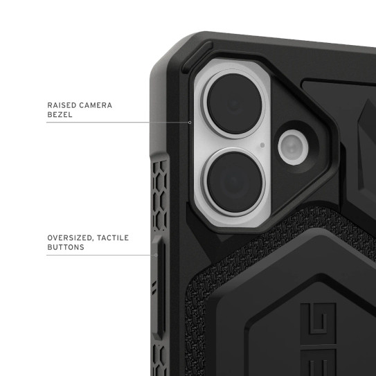 UAG Monarch Pro Case iPhone 17 - Kevlar Black