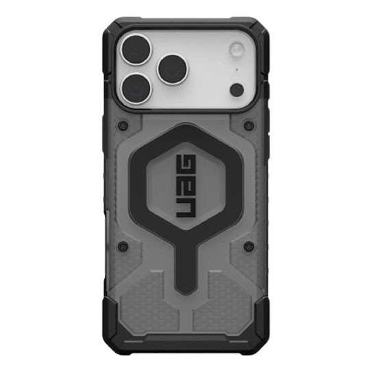 UAG Pathfinder Clear MagSafe Case iPhone 17 Pro Max  - Ash/Black