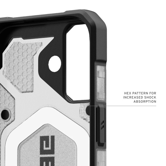 UAG Pathfinder Clear MagSafe Case iPhone 17 - Ice/Silver