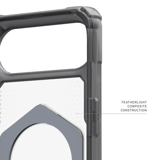 UAG Plasma XTE MagSafe Case iPhone 17 Air - Ash/Titanium
