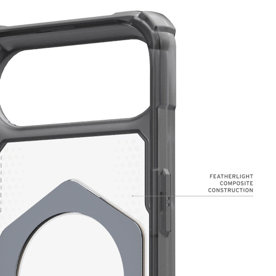 UAG Plasma XTE MagSafe Case iPhone 17 - Ash/Titanium