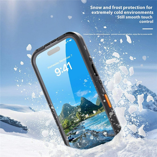Krakatoo Dot WaterProof Case iPhone 17 Pro - Black