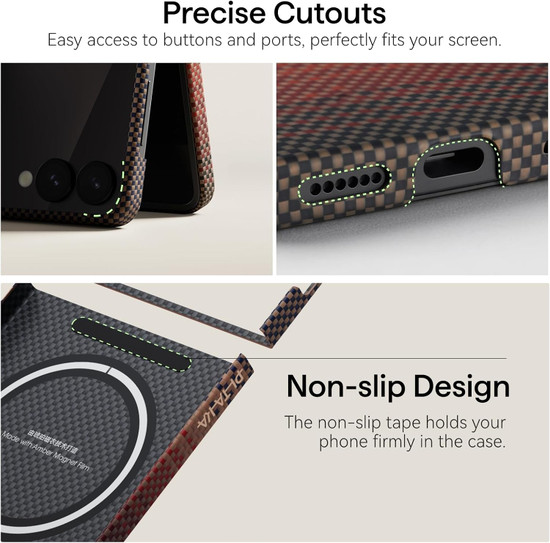 Pitaka Ultra-Slim Case Samsung Galaxy Z Flip 7 - Sunset