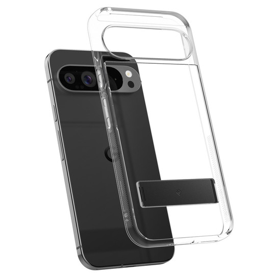 Spigen Caseology Capella Kickstand Case Google Pixel 9 Pro XL - Clear/Black