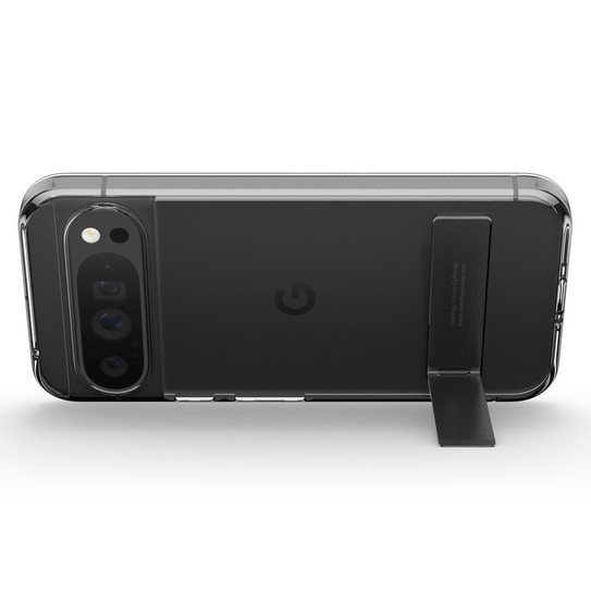 Spigen Caseology Capella Kickstand Case Google Pixel 9 Pro XL - Clear/Black