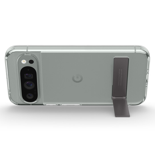 Spigen Caseology Capella Kickstand Case Google Pixel 9 Pro XL - Clear/Grey