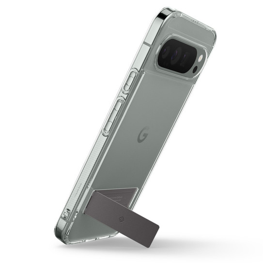 Spigen Caseology Capella Kickstand Case Google Pixel 9 Pro XL - Clear/Grey