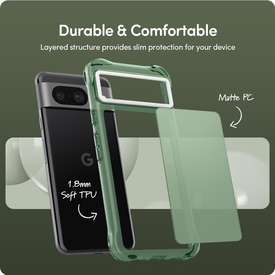 Spigen Cyrill Ultra Sheer Case Google Pixel 8 - Kale