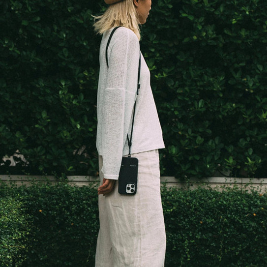 Native Union City Sling Cross Body Strap - Black  Native Union City Sling Cross Body Strap - Black