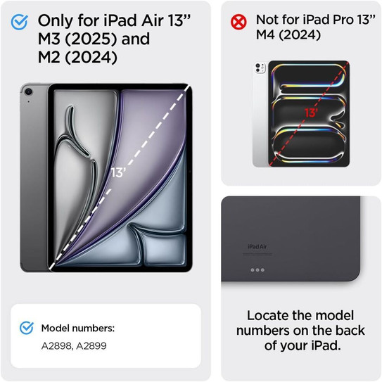 Spigen Enzo Aramid Case iPad Air 11" (M2/M3) / iPad Air 10.9" (2020/2022) - Black Spigen Enzo Aramid Case iPad Air 11" (M2/M3) / iPad Air 10.9" (2020/2022) - Black