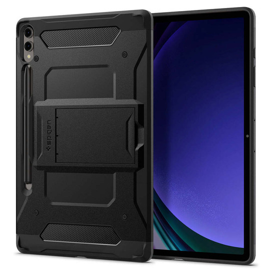 Spigen Tough Armor Pro Case Samsung Galaxy Tab S10+ Plus / S9+ Plus 12.4" - Black