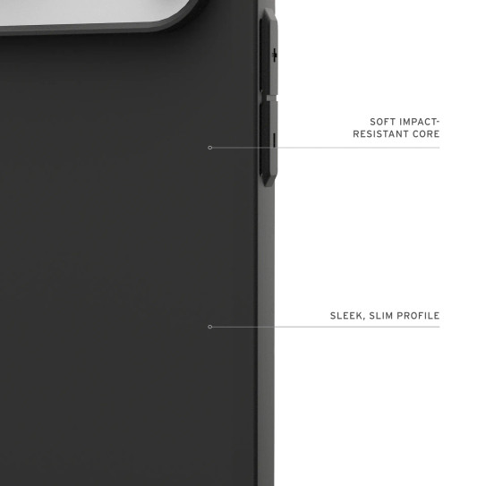 UAG Civilian LT MagSafe Case iPhone 17 Pro - Black