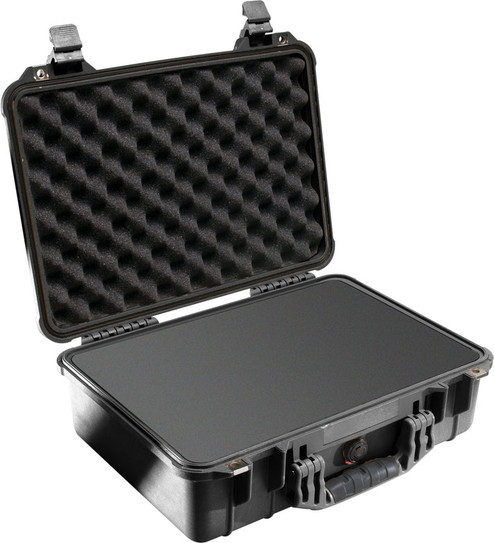 Pelican 1500 Protector Case with Foam - Black