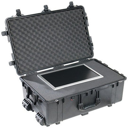 Pelican 1650 Large Wheeled Protector Case (No Foam) - Black