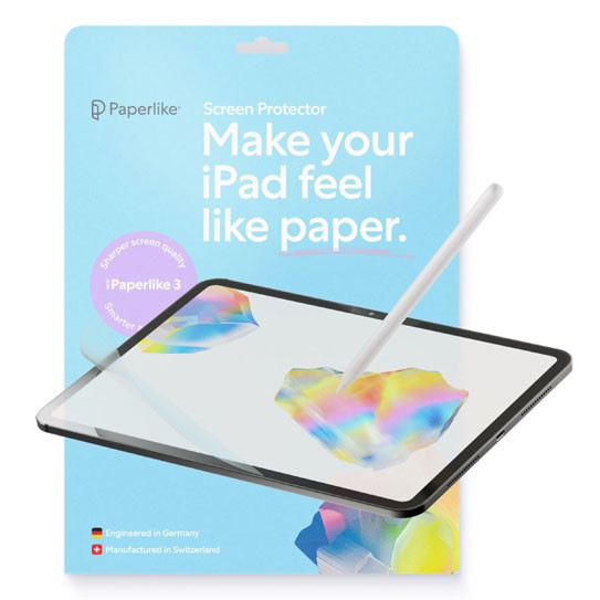 Paperlike 3 Screen Protector iPad Pro 11" M4/M5 - Clear