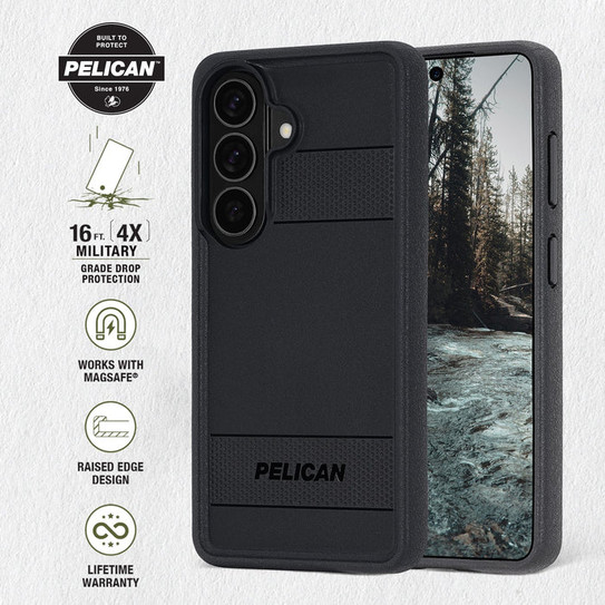 Pelican Protector Case with Magnet Samsung Galaxy S26 - Black