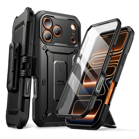 Supcase UB Pro Rugged Case iPhone 17 Pro Max - Black
