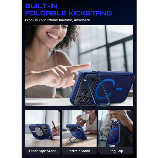 Supcase UB Mag Slim Case iPhone 17 Pro Max - Azure