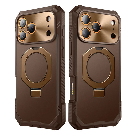 Supcase UB Grip Pro with HD Tempered Glass Case iPhone 17 Pro Max - Brown