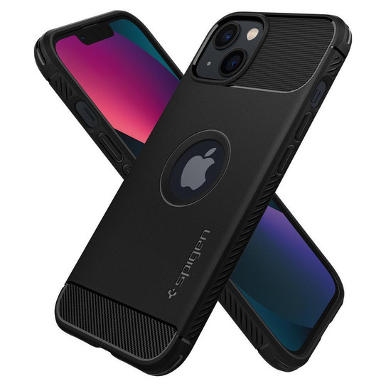 Spigen Rugged Armor Case iPhone 13 - Black
